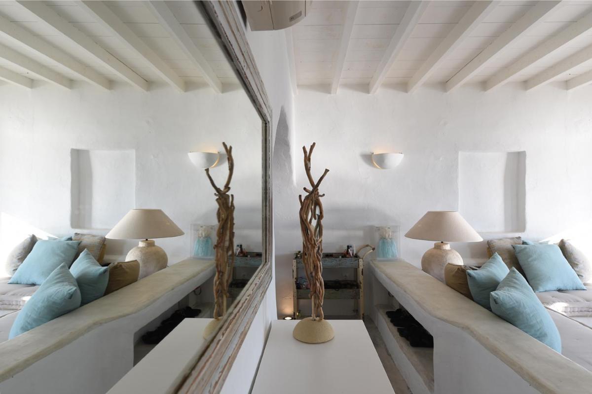 Ochre Dream, Beach Front & Sunset Villa Naousa Bagian luar foto