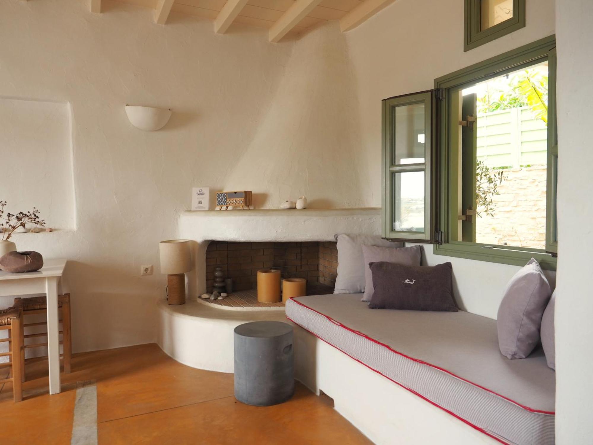 Ochre Dream, Beach Front & Sunset Villa Naousa Ruang foto
