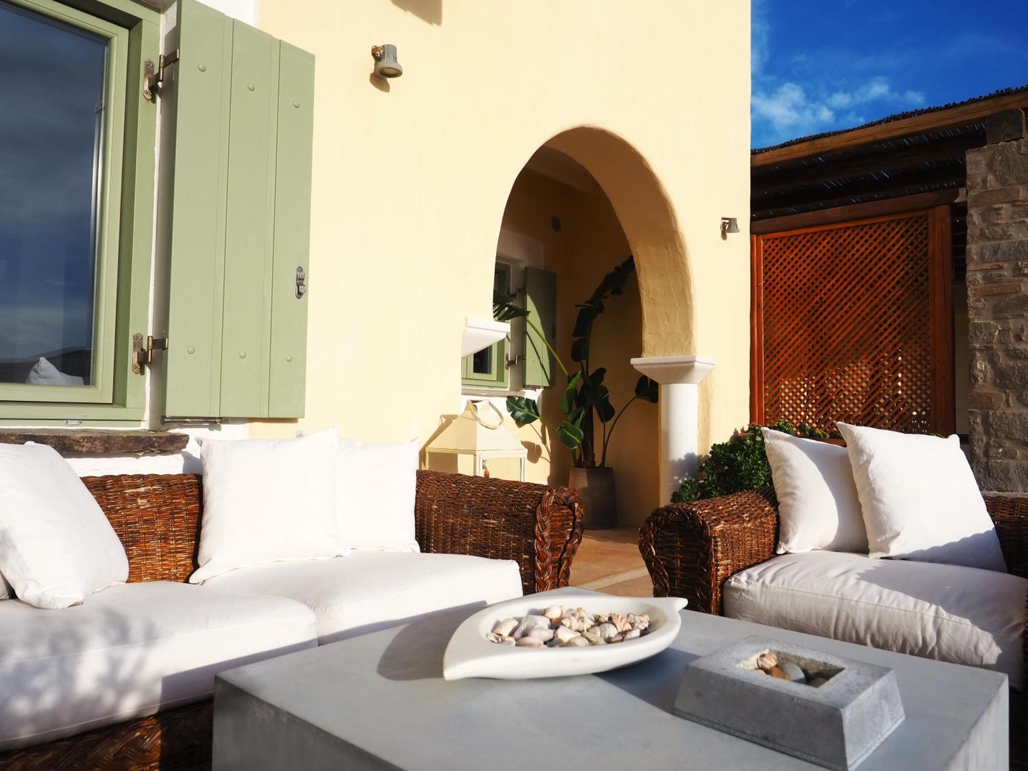 Ochre Dream, Beach Front & Sunset Villa Naousa Ruang foto
