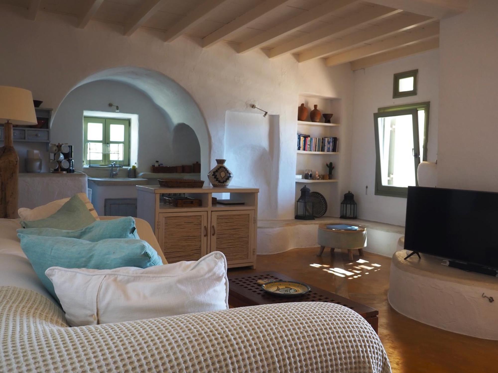 Ochre Dream, Beach Front & Sunset Villa Naousa Bagian luar foto
